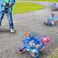 Remote Control Car 360-degree Rotating 4WD RC Stunt Twist Cars LED Lights