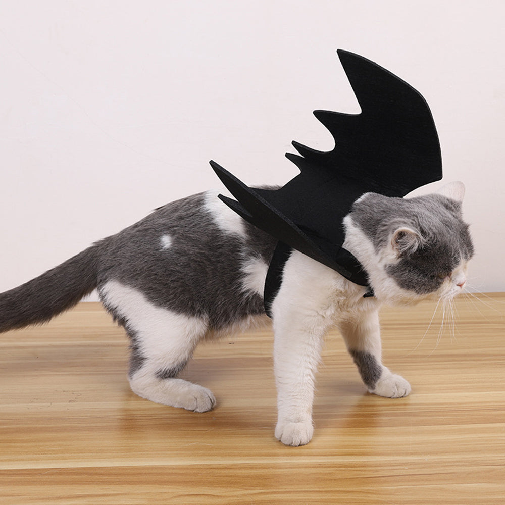 Pet Halloween Costume Bat Wings Black Bat Wings for Cat Dog Puppy
