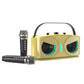 Bluetooth 5.3 Karaoke Machine With 2 Wireless Microphones Bluetooth Karaoke Speaker