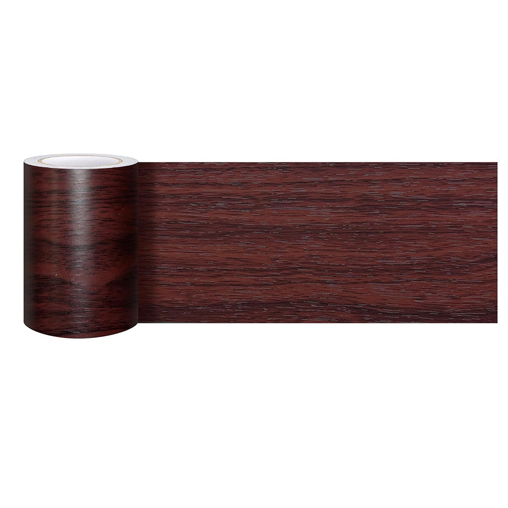 Peel and Stick Wood Grain Border Waterproof Sticker Self Adhesive for Wall
