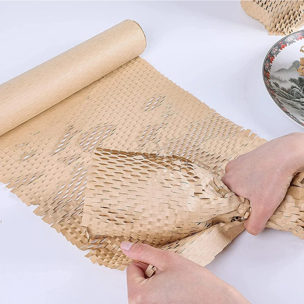 Honeycomb Anti-Collision Packing Paper