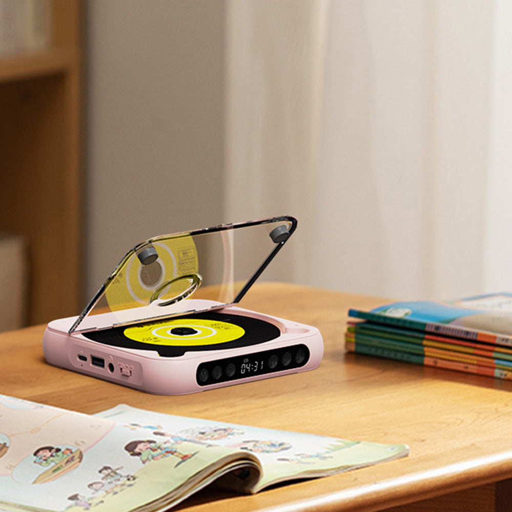 Rechargeable CD Player with Bluetooth Portable Personal CD Player