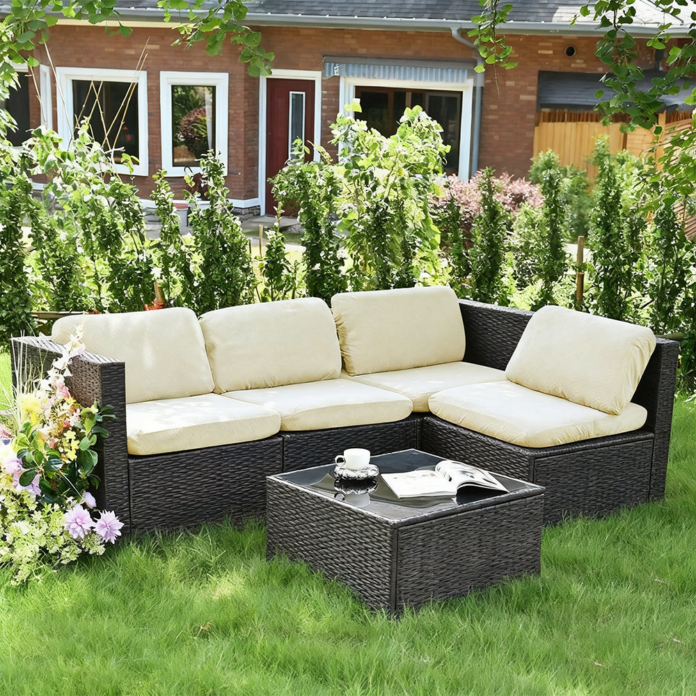 1Pc Elastic Outdoor Patio Sofa Seat Cushion Covers Garden Couch Furniture Cover