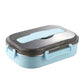 304 Stainless Steel 2-Grid Insulated Bento Lunch Box with Compartments
