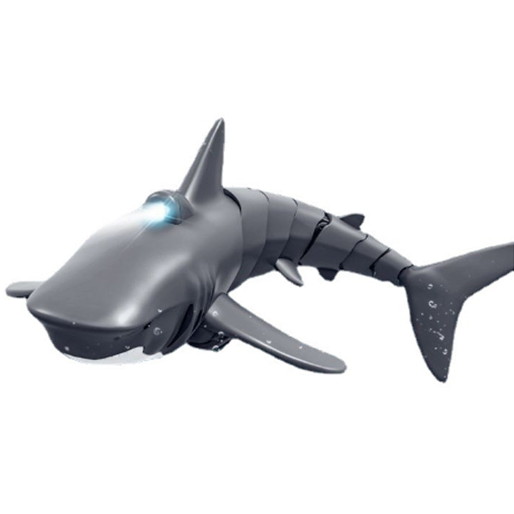 2.4G Remote Control 1:18 Scale High Simulation Shark Boat Toy for Pool Bathroom