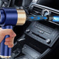 4-in-1 Handheld Air Duster and Car Vacuum Cleaner with LED Light