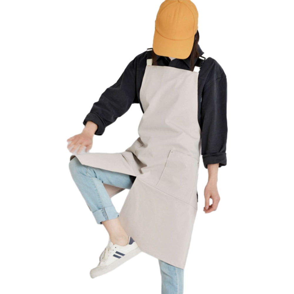 Kitchen Apron Water-Resistant Overalls Bib Apron