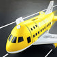 Kids Transformable Airplane Transport Playset Transformable Storage Plane Toy