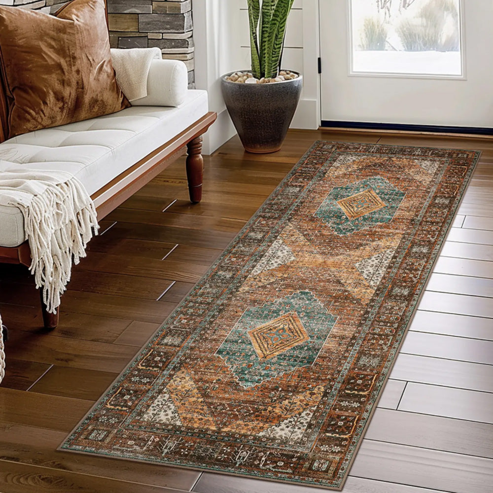 Long Washable Hallway Runner Rug Kitchen Entrance Floor Mat