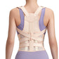 Posture Corrector Back Brace Adjustable Straightener for Improving Back Posture-Beige