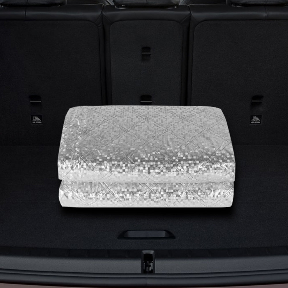 Universal Car Windshield Snow Cover - Heavy Duty Winter Frost Protector for Most Vehicles