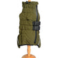 Dog Coat 4 Legs Covered Windproof Waterproof Dog Winter Jacket-Green