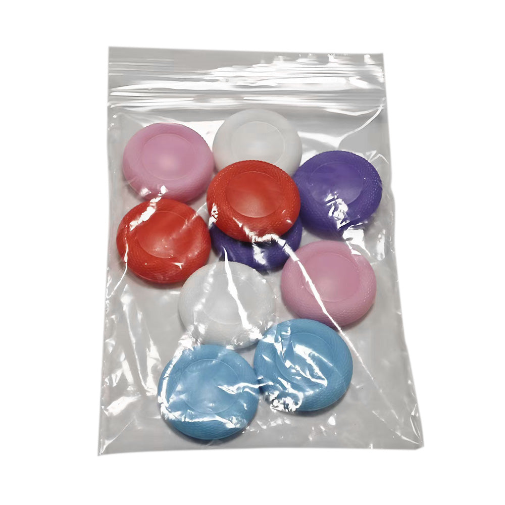 10 Pack TPU Thumb Grip Caps for PS4 and PS5 Controller Joysticks