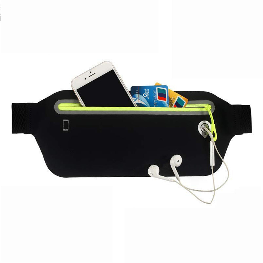 Unisex Belt Bag Waist Pack for Running Hiking Travel Workout Adjustable Strap