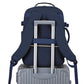 4-Piece Travel Backpack Set Weekender Essentials Backpack for Airplane Travel