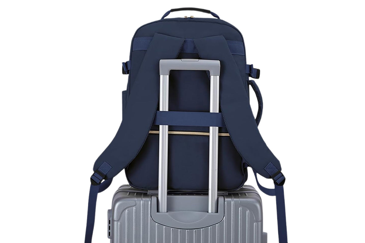 4-Piece Travel Backpack Set Weekender Essentials Backpack for Airplane Travel