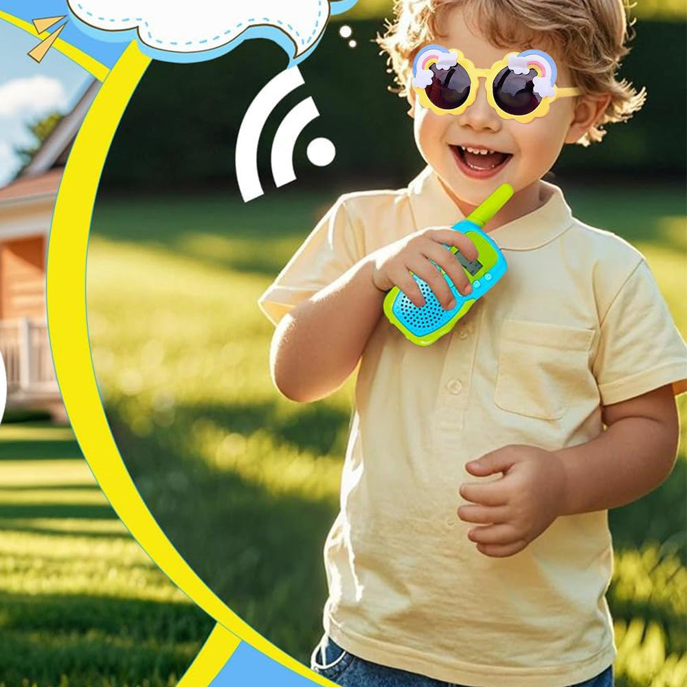 2Pcs Walkie Talkie Toy Walky Talky with 22 Channels