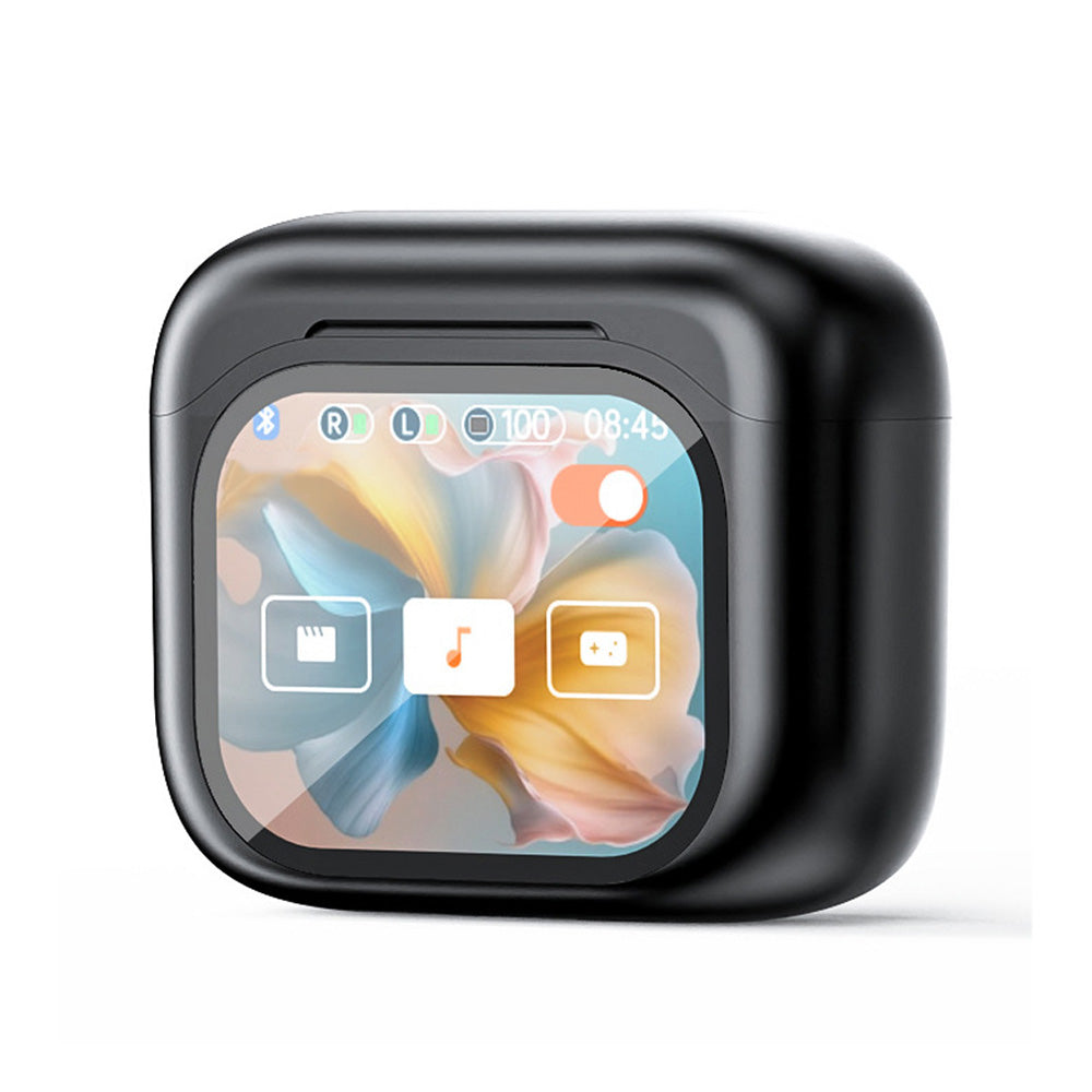 Wireless Bluetooth 5.4 AI Translation Earbuds with LCD Touchscreen Real Time 150 Languages