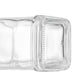 2 Pack 500ml Square Glass Syrup Soap Dispenser Bottles with Funnel