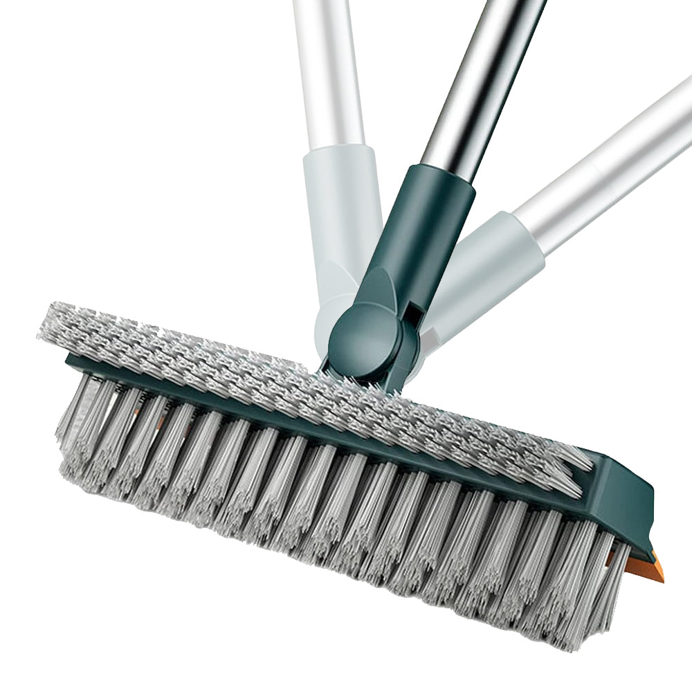 2 in 1 Floor Scrub Brush Crevice Cleaning Brush