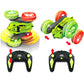 2.4 GHZ 4WD Double Sided RC Stunt Car 360 Degree Rotating Remote Control Crawler with Headlights