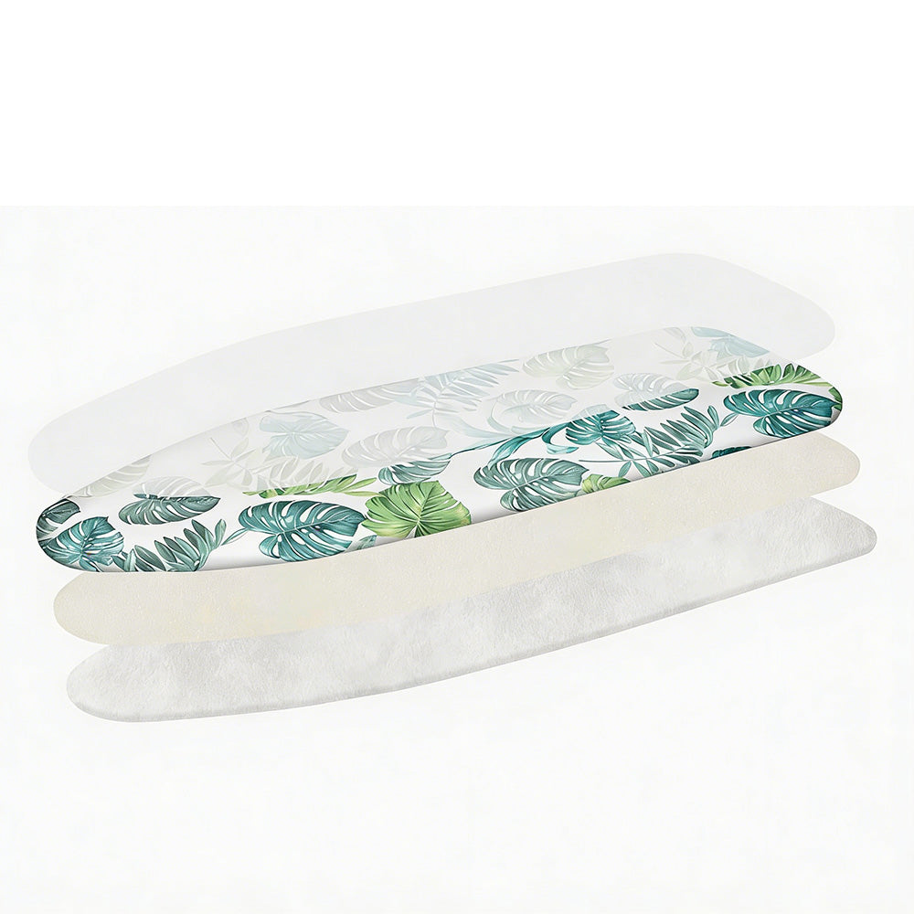 Heat Retaining Felt Ironing Board Cover Easy Fitted Elastic Edge