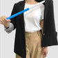 Long Handle Shoe Horn Adjustable Dressing Aid with S-Hook for Seniors