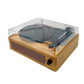 Portable Retro Bluetooth Vintage Vinyl Record Player with Speakers