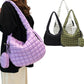 Puffer Tote Bag Quilted Puffy Crossbody Carryall Handbag