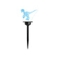 Solar Powered Transparent Acrylic LED Light-Dinosaur