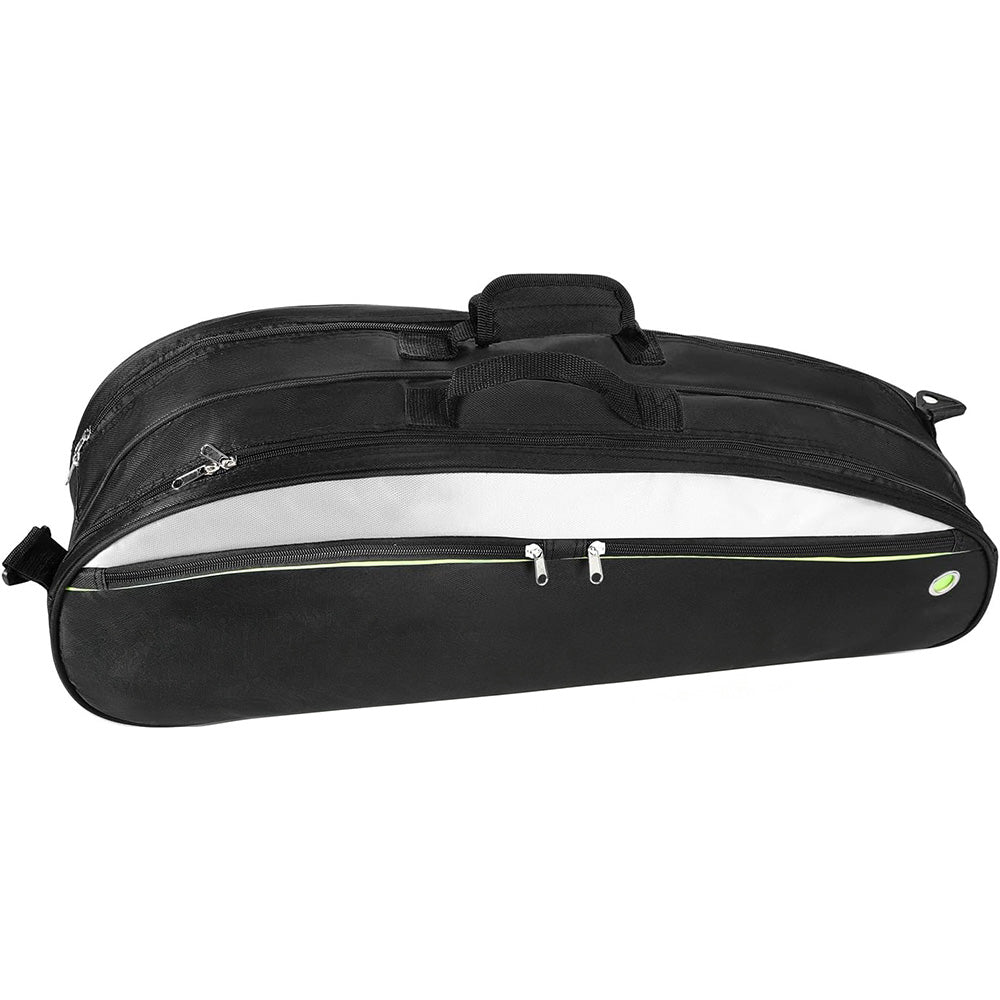 Badminton Bag for 4 to 6 Rackets with Shoe Compartment and Shoulder Strap