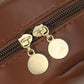 Portable PU Leather Cosmetic Bag with Handle