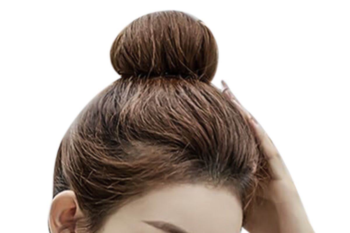 Invisible Hair Volume Pad for High Ponytail Bun Extension Natural Look
