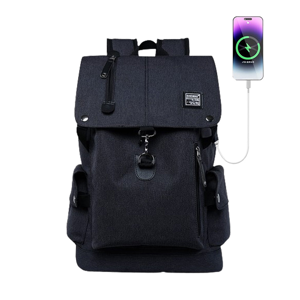 Large Capacity Anti-Theft Travel Backpack with USB charging