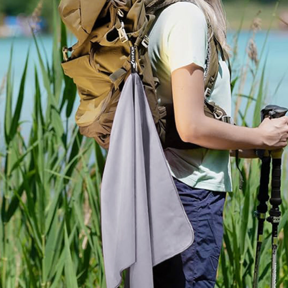 Microfibre Towel Perfect for Gym, Travel & Beach Swimming Towels for Sports Camping & Hiking