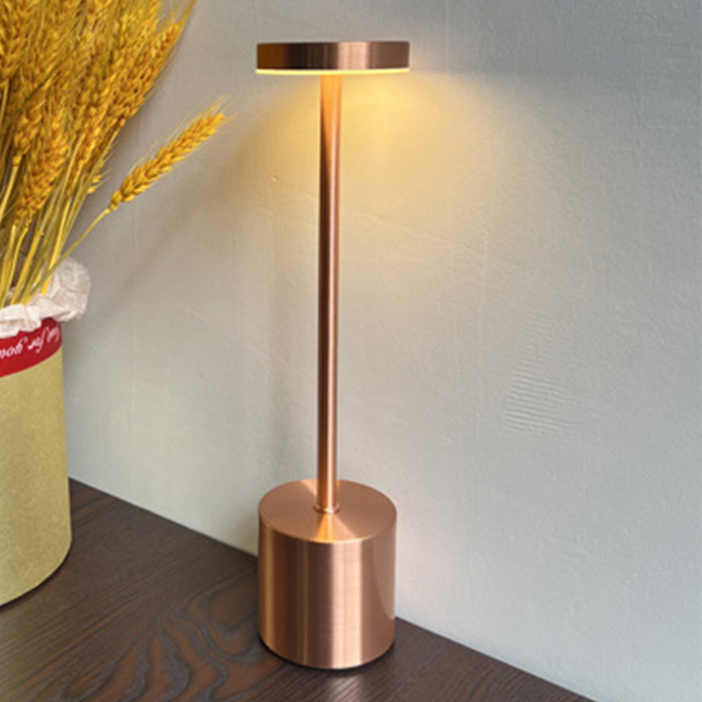 Three Color Rechargeable Touch Cordless Table Lamp for Dining Room