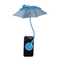 Universal Phone Umbrella for Sun Adjustable Smartphone Umbrella Stand for Outdoor