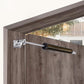 Simple Pneumatic Door Closer with Adjustable Closing Speed for Home Use