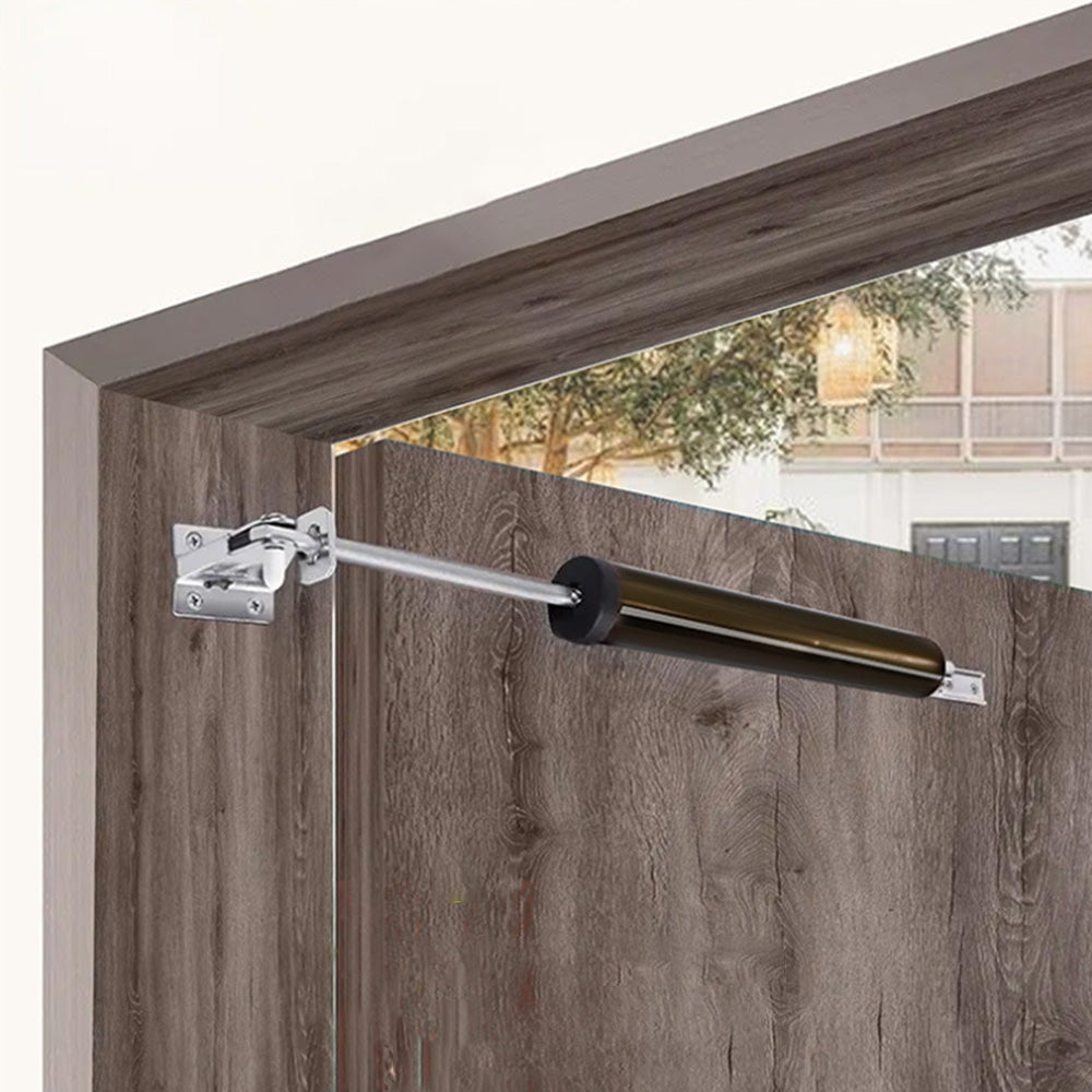 Simple Pneumatic Door Closer with Adjustable Closing Speed for Home Use