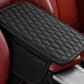 Microfiber Leather Car Center Console Cover Car Arm Rest Cover with 2 Storage Bags