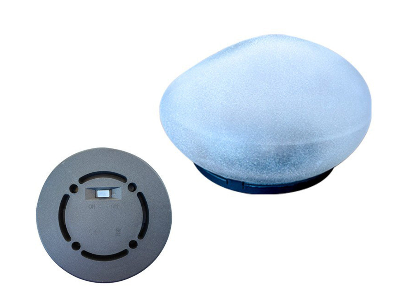 Solar Garden Lights Outdoor Glow Pebble Stone Shape Lamp Landscape Night Lights