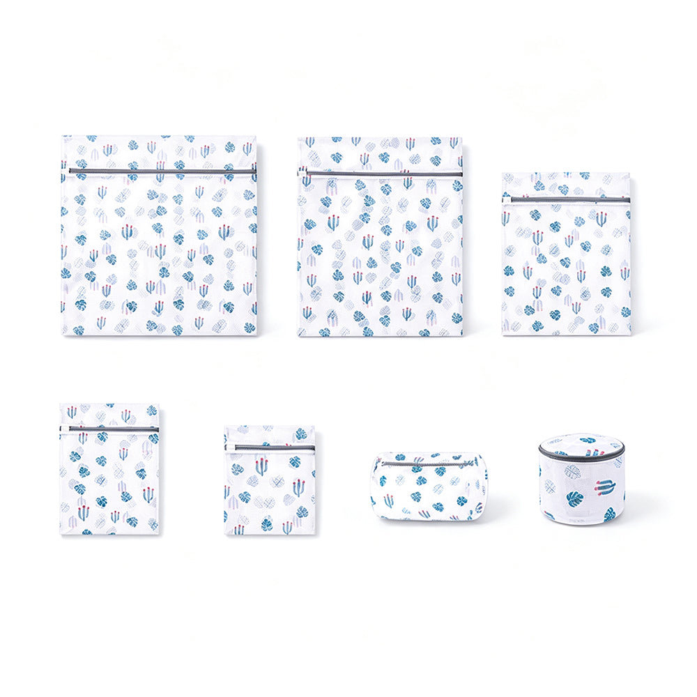 7 Piece Mesh Laundry Wash Bag Set for Delicates Bras and Underwear
