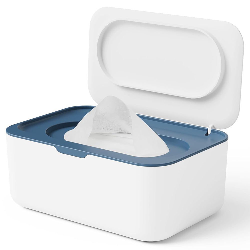 Wipes Dispenser Wipes Tissue Storage Case With Lid Refillable Wipe Holder