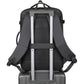 35L Large Water-Resistant Expandable Laptop Travel Backpack with USB Charging Hole