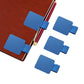 3Pcs Self-adhesive Elastic Loop Pen Holder for Notebooks and Tablets