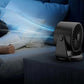 Table Fans Digital Display Rechargeable Fan Ultra Quiet Wall Mounted Desk Fans