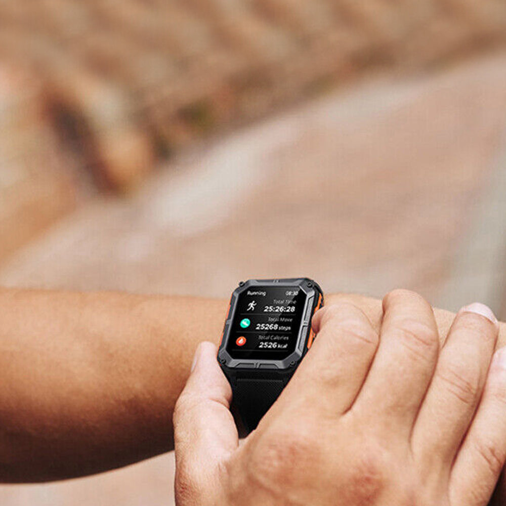 Bluetooth Smart Watch Fitness Tracker with Heart Rate Monitor