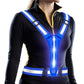 Rechargeable LED Reflective Vest for Running Cycling Walking Horse Riding