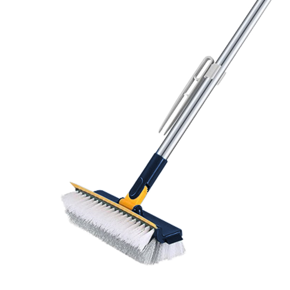 3-in-1 Multifunctional Floor Scrape Cleaning Brush with Long Handle