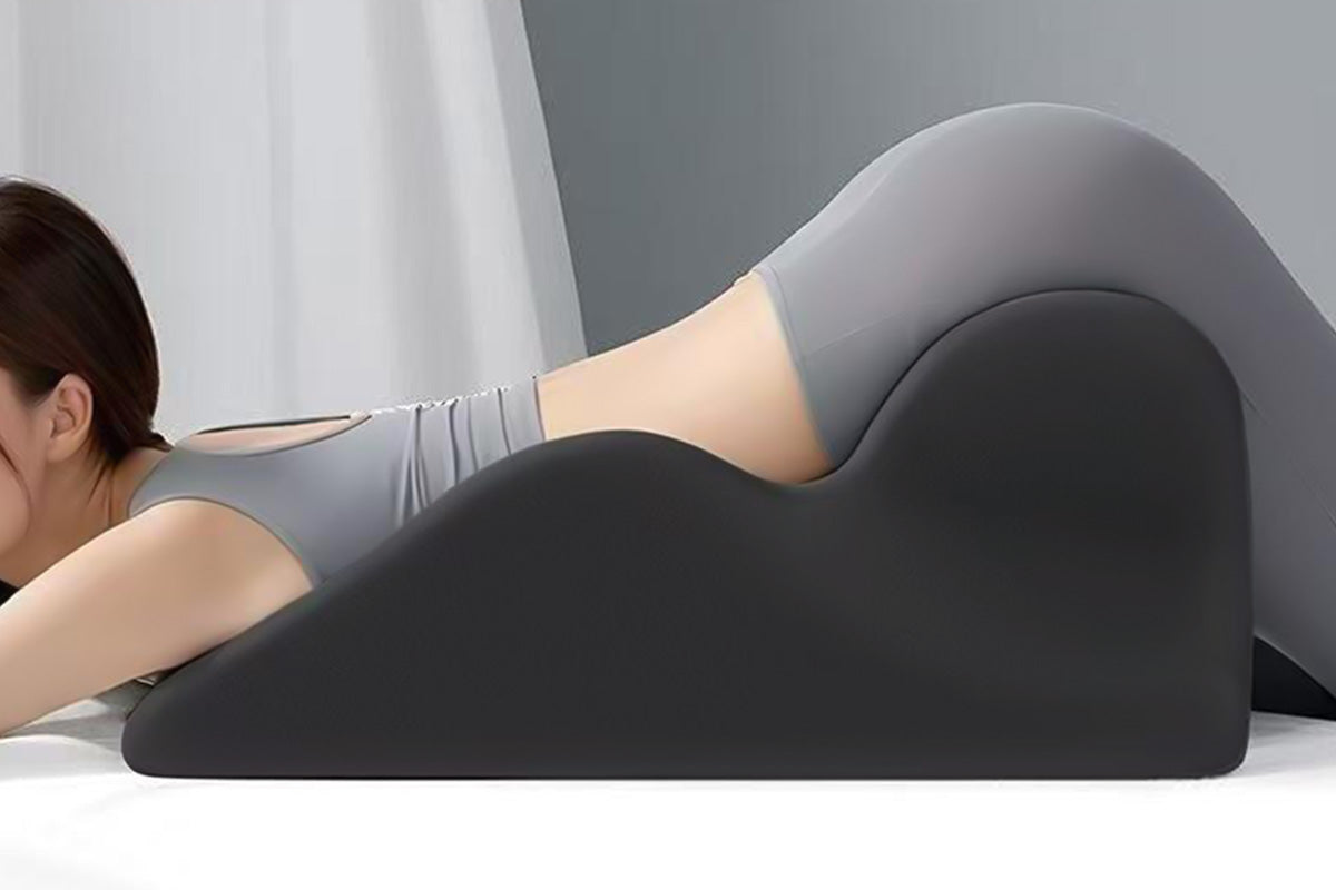 Reading Pillow for Bed Memory Foam Ergonomic Back Support Pillow for Bed